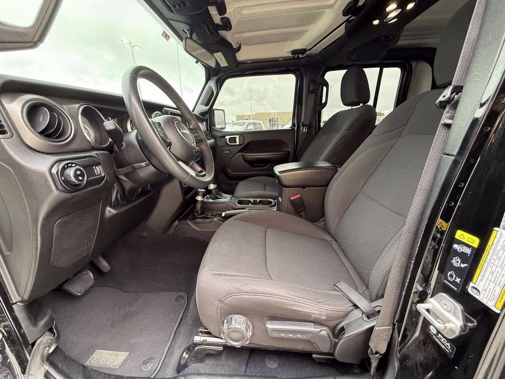 2023 Black Clearcoat Jeep Gladiator Sport S 4X4 Truck