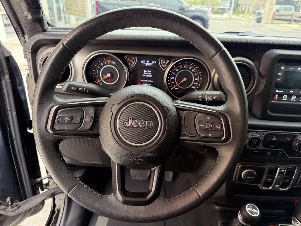 2023 Black Clearcoat Jeep Gladiator Sport S 4X4 Truck