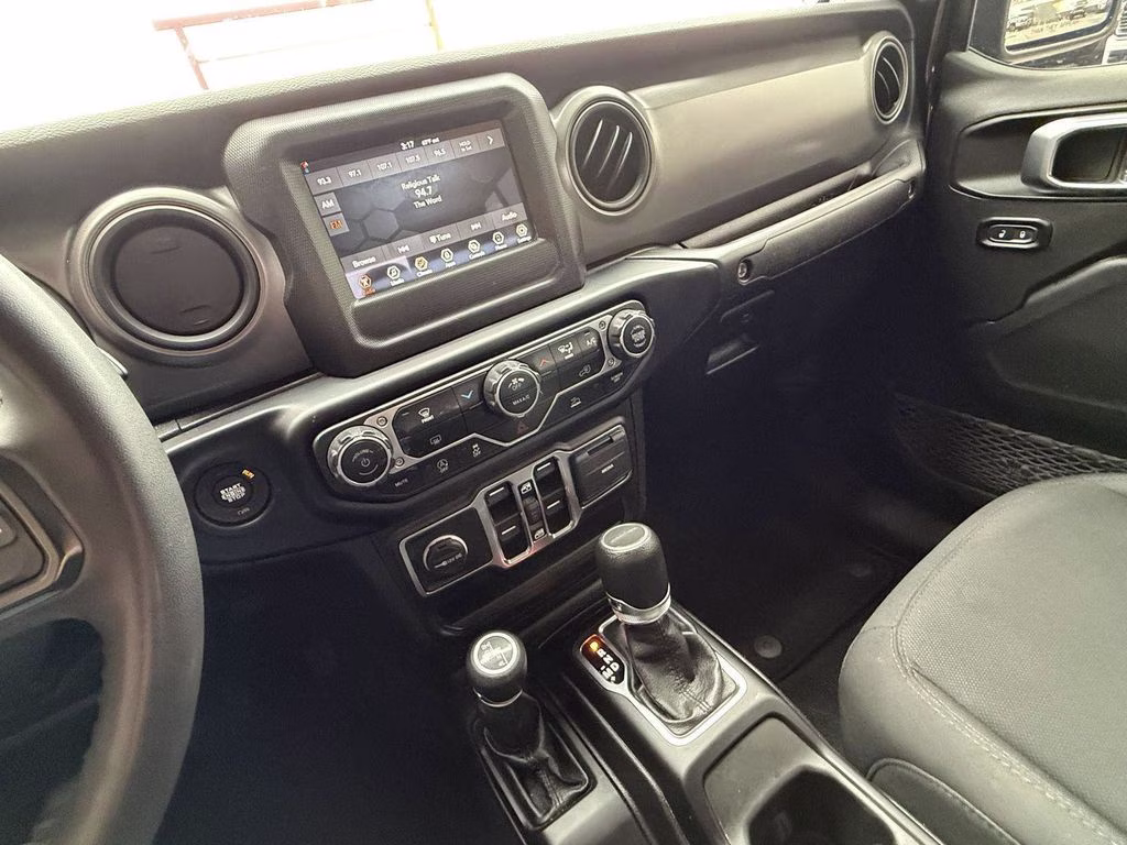 2023 Black Clearcoat Jeep Gladiator Sport S 4X4 Truck