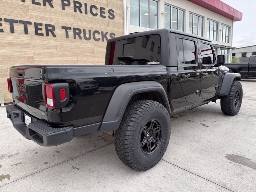 2023 Black Clearcoat Jeep Gladiator Sport S 4X4 Truck