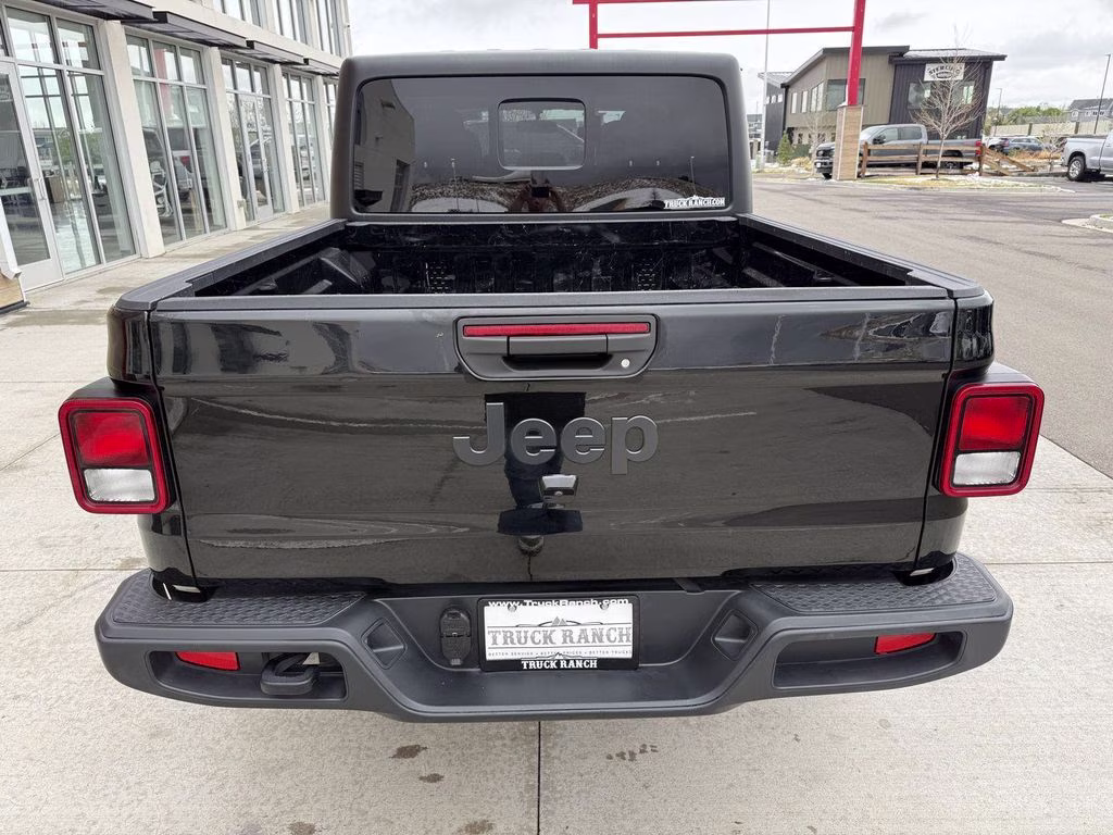 2023 Black Clearcoat Jeep Gladiator Sport S 4X4 Truck