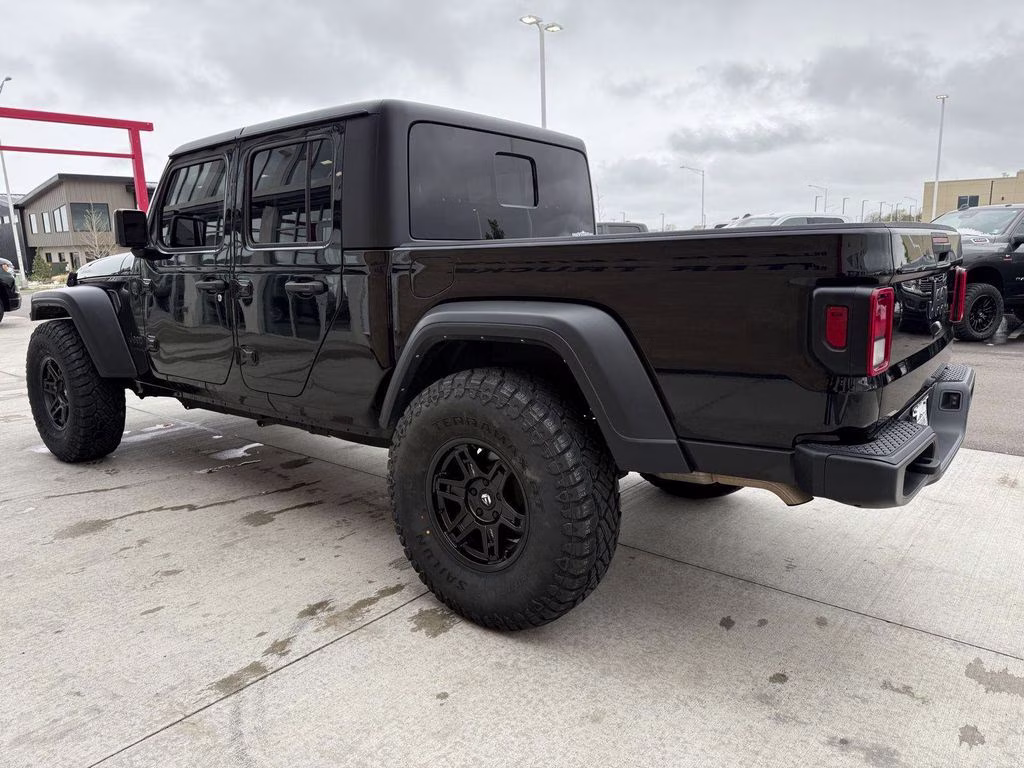 2023 Black Clearcoat Jeep Gladiator Sport S 4X4 Truck