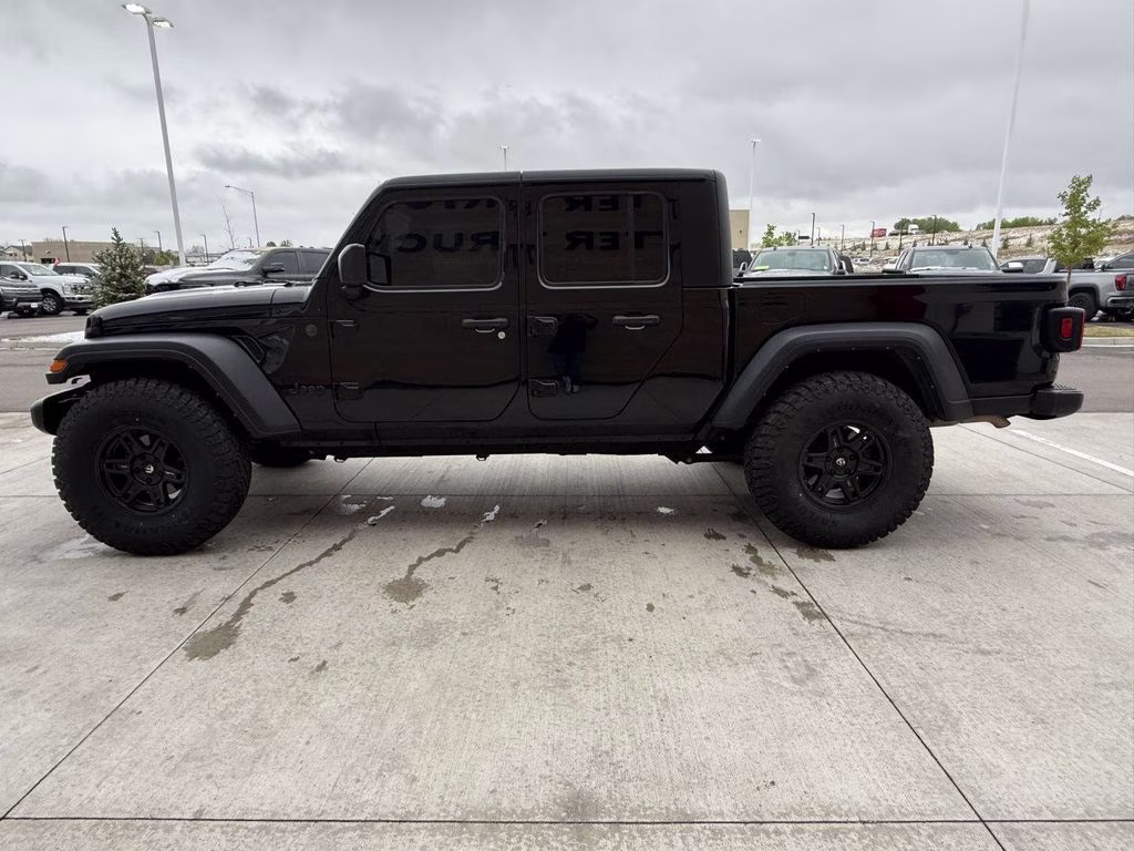 2023 Black Clearcoat Jeep Gladiator Sport S 4X4 Truck