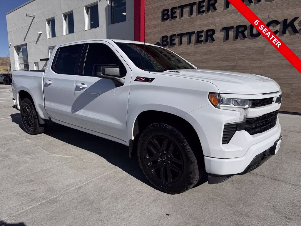 2024 Summit White Chevrolet Silverado 1500 RST 4X4 Truck