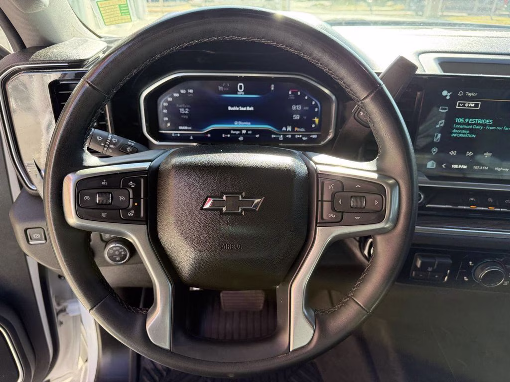 2024 Summit White Chevrolet Silverado 1500 RST 4X4 Truck