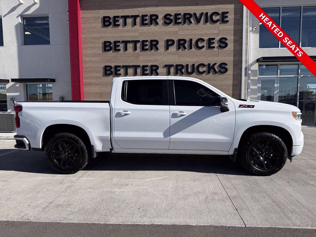 2024 Summit White Chevrolet Silverado 1500 RST 4X4 Truck