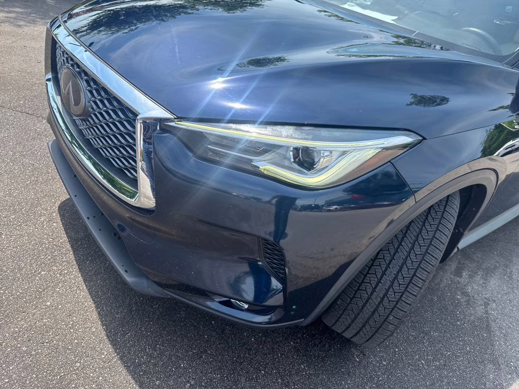 2019 Hermosa Blue INFINITI QX50 LUXE FWD SUV