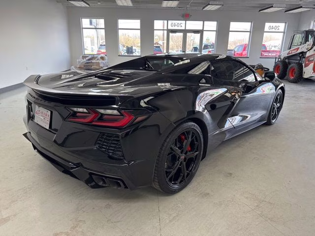 2023 Black Chevrolet Corvette Stingray RWD Convertible