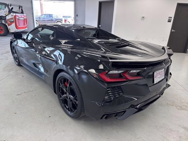 2023 Black Chevrolet Corvette Stingray RWD Convertible