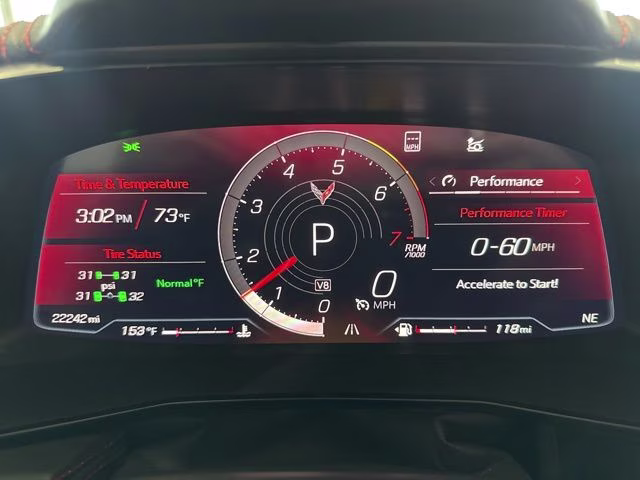 2023 Black Chevrolet Corvette Stingray RWD Convertible