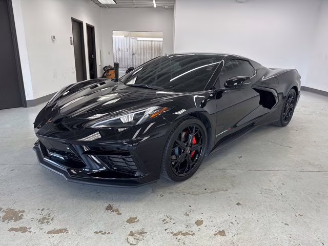 2023 Black Chevrolet Corvette Stingray RWD Convertible