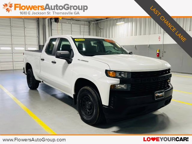 2020 Summit White Chevrolet Silverado 1500 WT RWD Truck