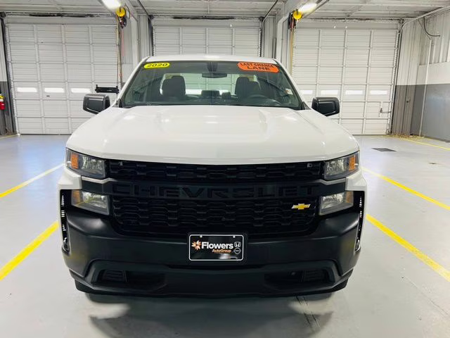 2020 Summit White Chevrolet Silverado 1500 WT RWD Truck
