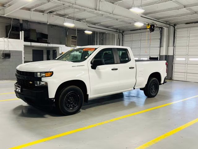 2020 Summit White Chevrolet Silverado 1500 WT RWD Truck