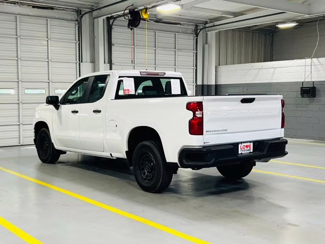 2020 Summit White Chevrolet Silverado 1500 WT RWD Truck
