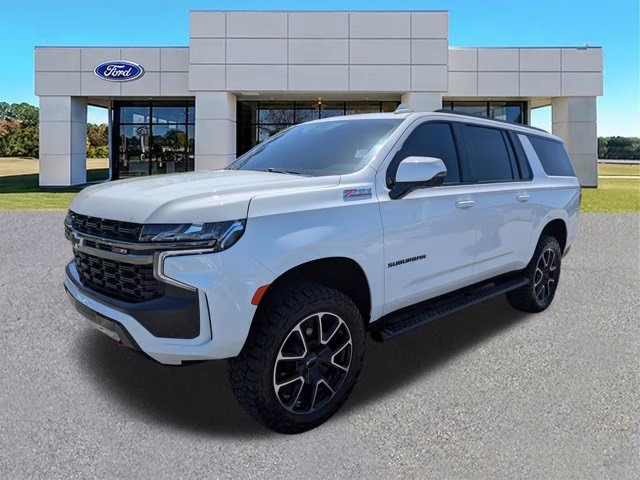 2022 Summit White Chevrolet Suburban Z71 4X4 SUV