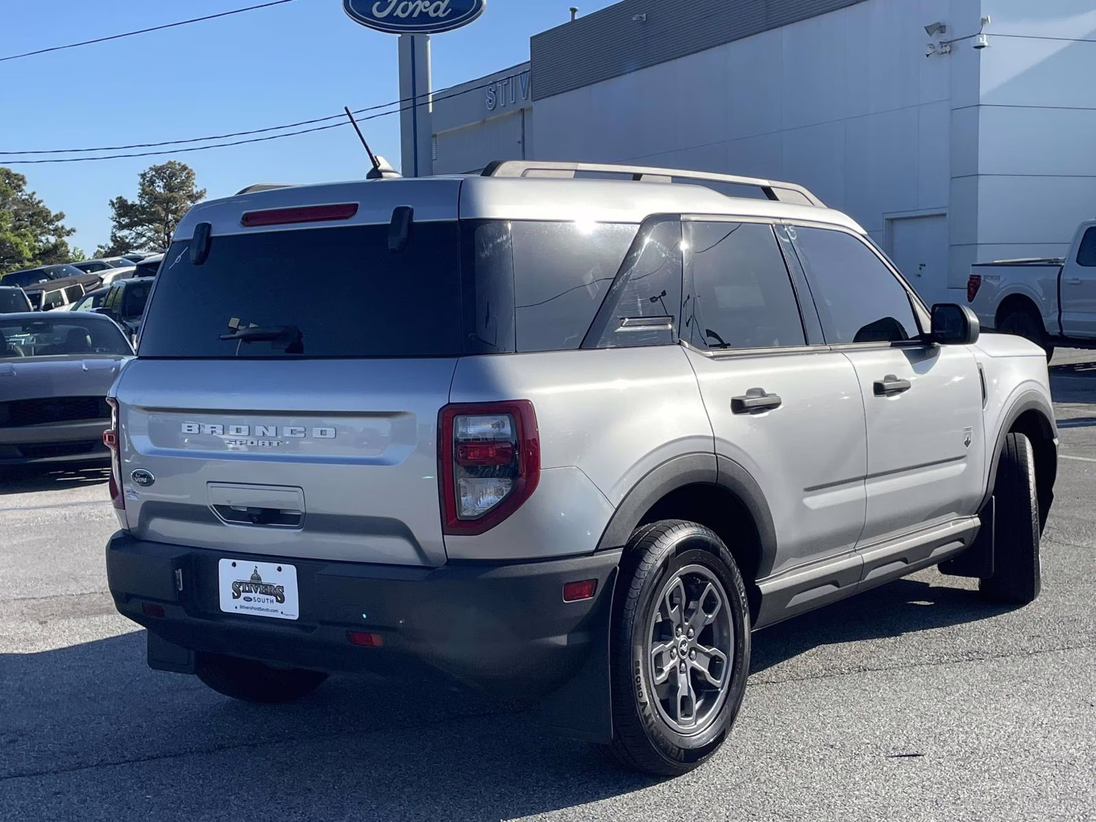 2021 Iconic Silver Metallic Ford Bronco Sport Big Bend 4X4 SUV