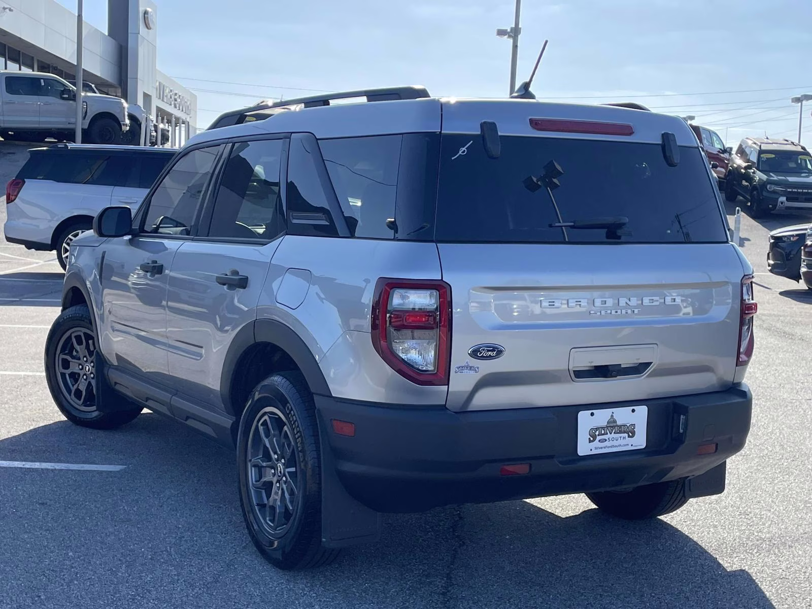 2021 Iconic Silver Metallic Ford Bronco Sport Big Bend 4X4 SUV