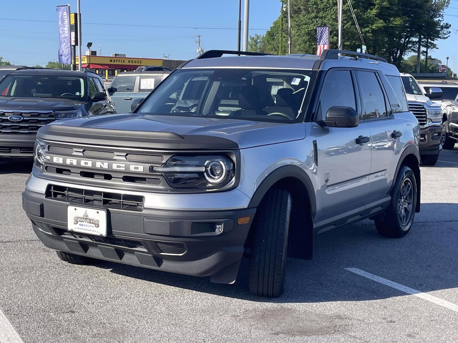 2021 Iconic Silver Metallic Ford Bronco Sport Big Bend 4X4 SUV