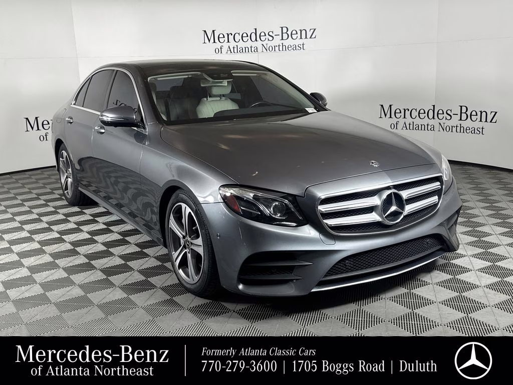 2020 Selenite Gray Metallic Mercedes-Benz E-Class E 350 RWD Sedan