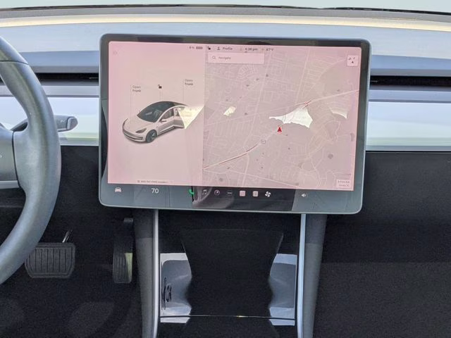 2019 Pearl White Multi-Coat Tesla Model 3 Standard Range Plus RWD Sedan