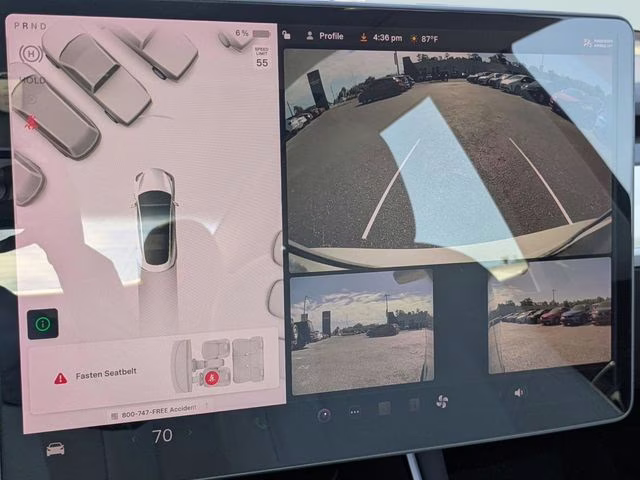 2019 Pearl White Multi-Coat Tesla Model 3 Standard Range Plus RWD Sedan