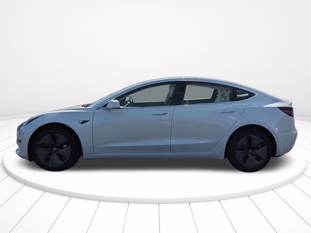 2019 Pearl White Multi-Coat Tesla Model 3 Standard Range Plus RWD Sedan