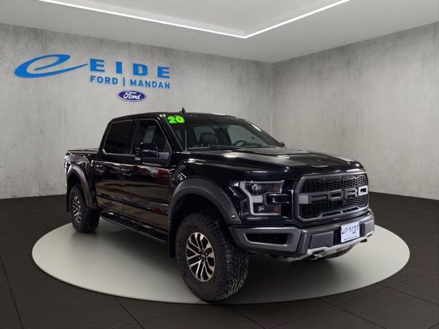 2020 Black Metallic Ford F-150 Raptor 4X4 Truck