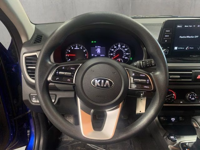 2021 Neptune Blue Kia Seltos LX AWD SUV