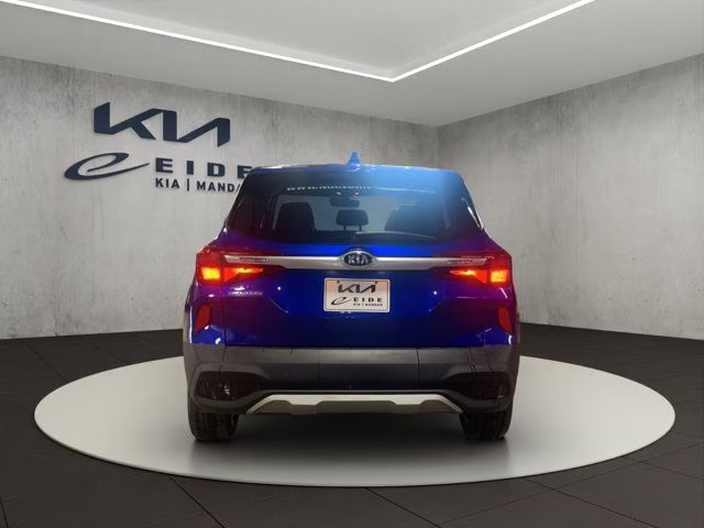 2021 Neptune Blue Kia Seltos LX AWD SUV