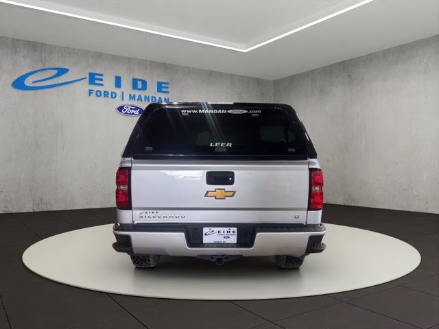 2018 Silver Ice Metallic Chevrolet Silverado 1500 LT 4X4 Truck