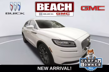 2023 White Metallic Lincoln Nautilus Reserve AWD SUV