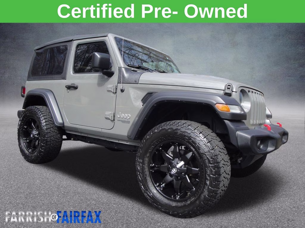 2020 Sting-Gray Clearcoat Jeep Wrangler Sport 4X4 SUV