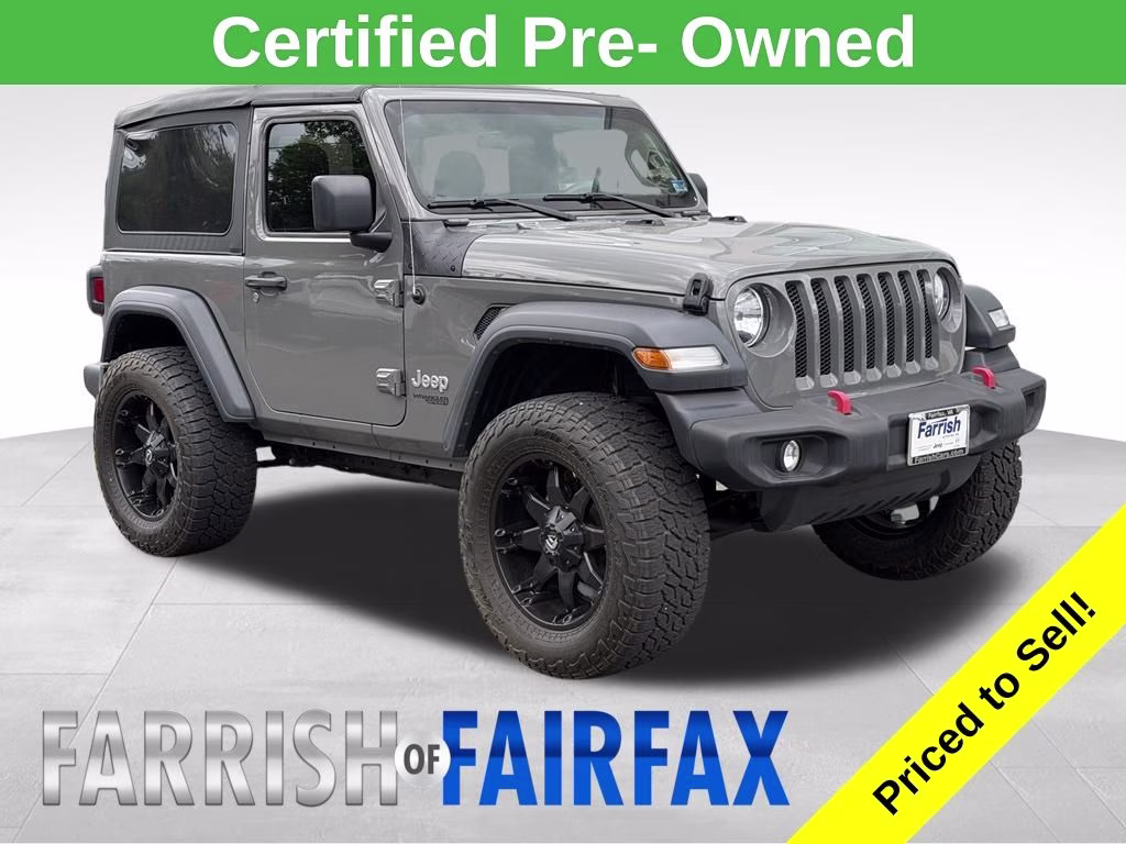 2020 Sting-Gray Clearcoat Jeep Wrangler Sport 4X4 SUV
