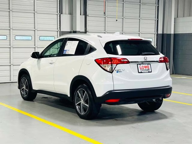 2021 White Honda HR-V EX FWD SUV