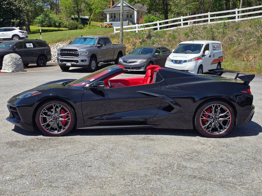 2023 Black Chevrolet Corvette Stingray RWD Convertible
