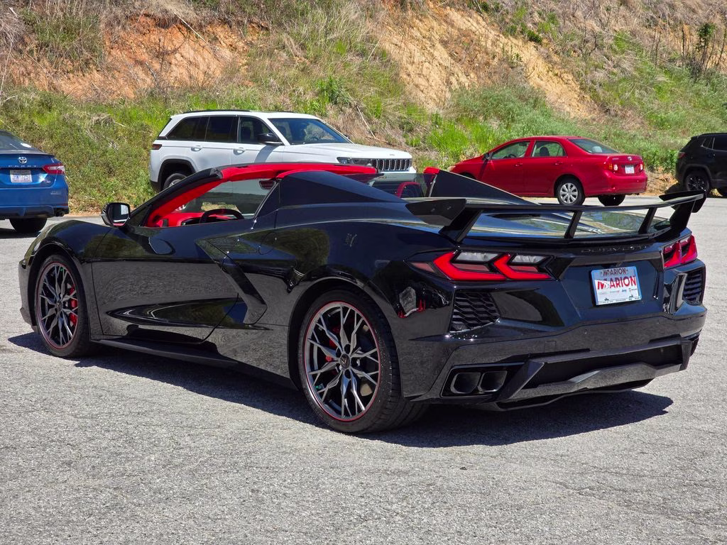 2023 Black Chevrolet Corvette Stingray RWD Convertible