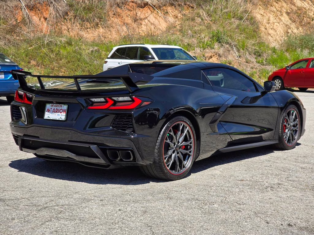 2023 Black Chevrolet Corvette Stingray RWD Convertible