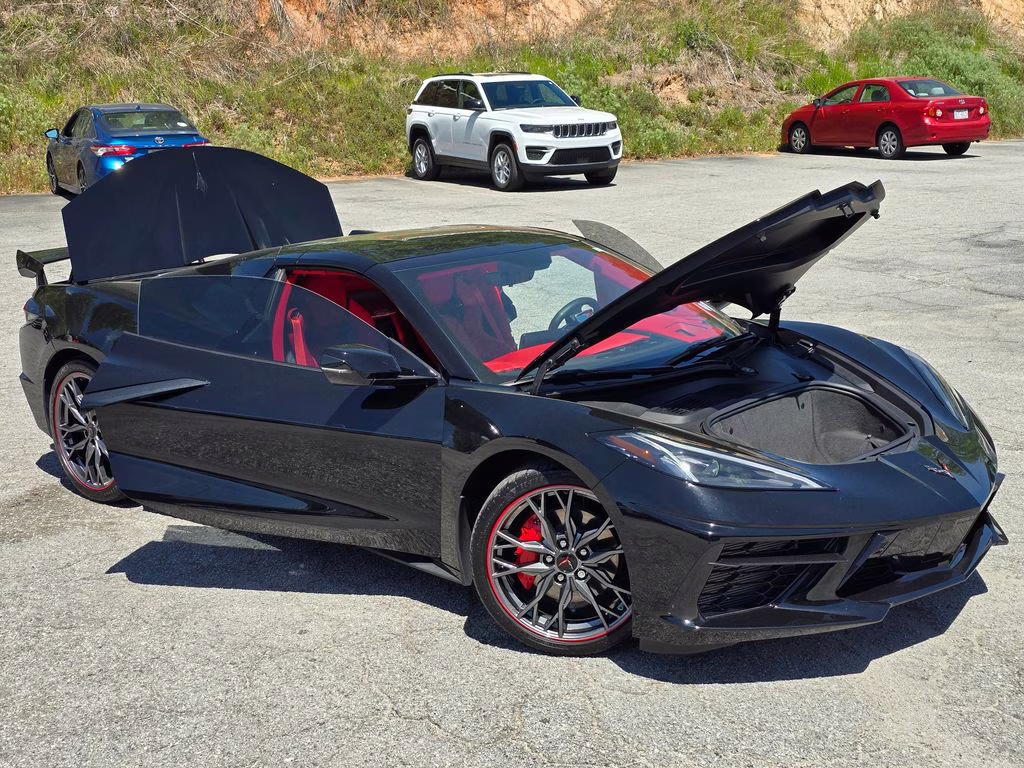 2023 Black Chevrolet Corvette Stingray RWD Convertible