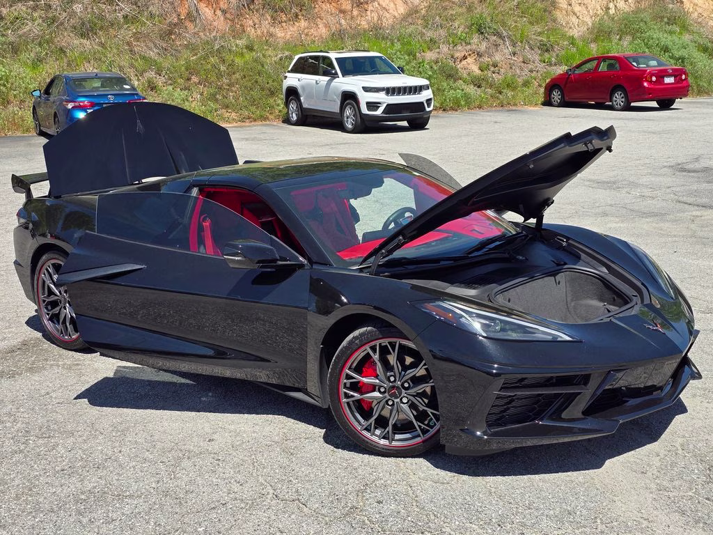 2023 Black Chevrolet Corvette Stingray RWD Convertible