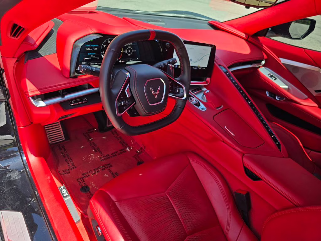2023 Black Chevrolet Corvette Stingray RWD Convertible