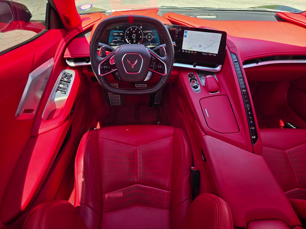 2023 Black Chevrolet Corvette Stingray RWD Convertible