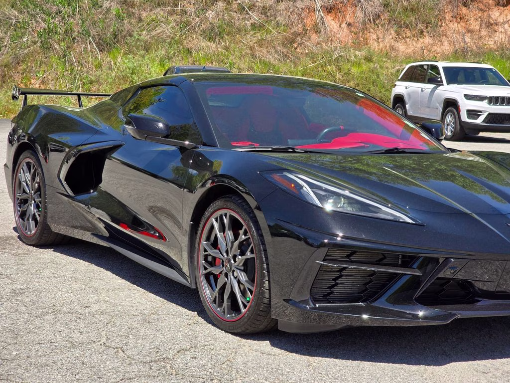 2023 Black Chevrolet Corvette Stingray RWD Convertible