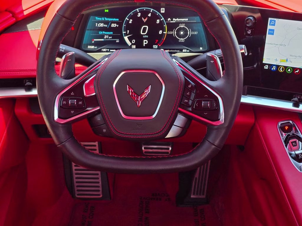 2023 Black Chevrolet Corvette Stingray RWD Convertible