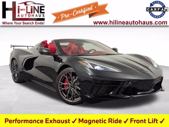 2023 Black Chevrolet Corvette Stingray RWD Convertible