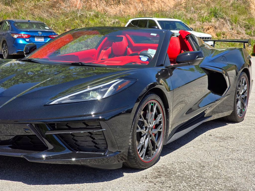 2023 Black Chevrolet Corvette Stingray RWD Convertible