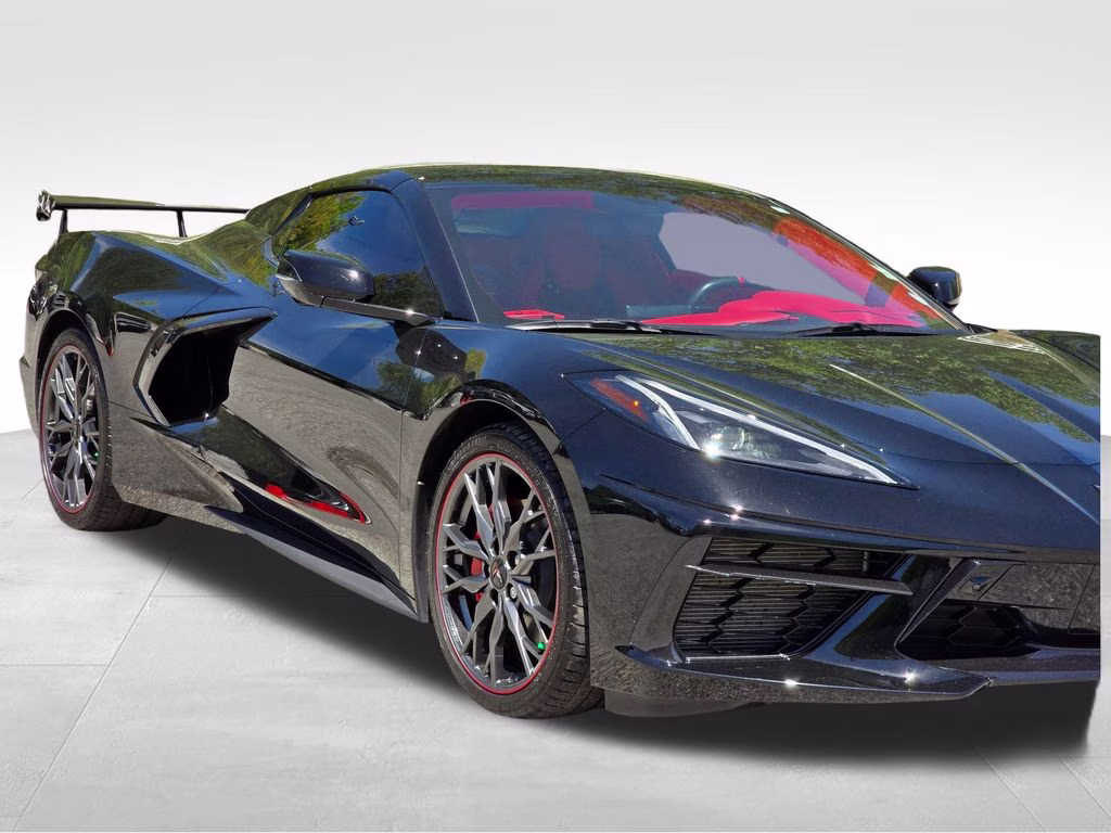 2023 Black Chevrolet Corvette Stingray RWD Convertible