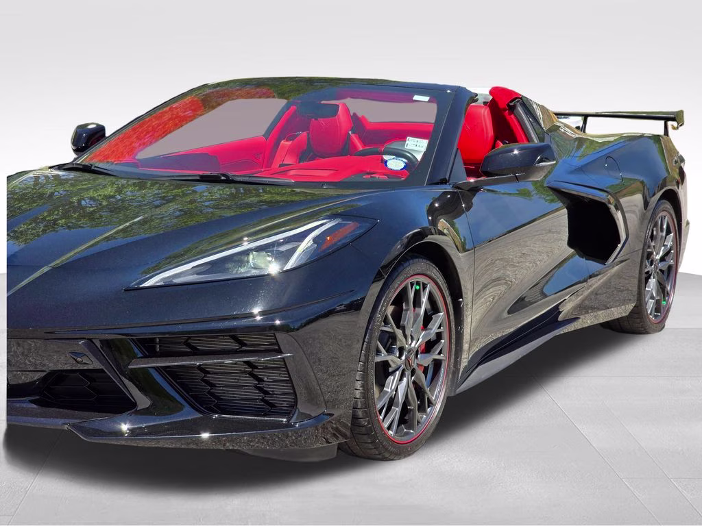 2023 Black Chevrolet Corvette Stingray RWD Convertible