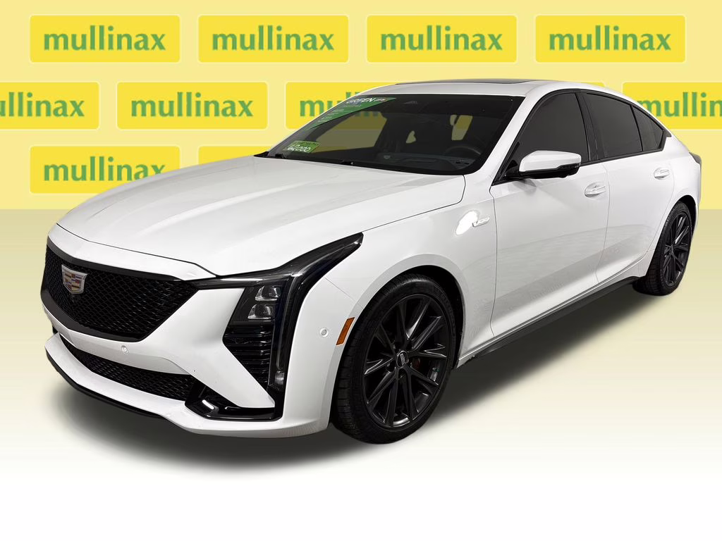 2026 Summit White Cadillac CT5 V-Series RWD Sedan