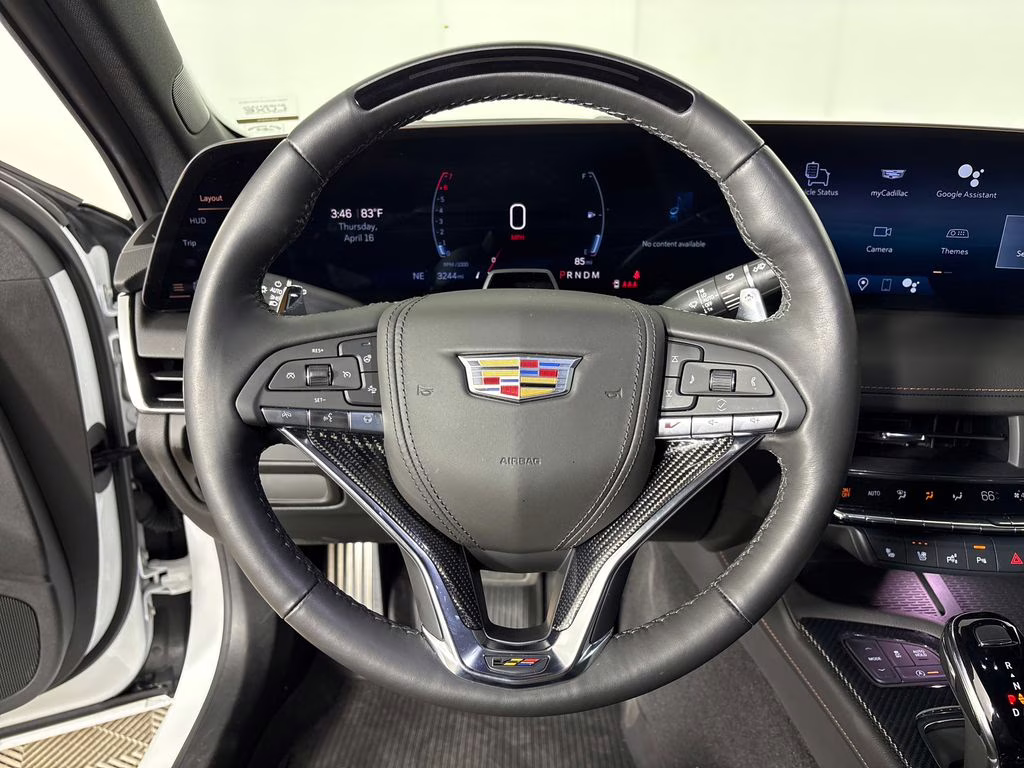 2026 Summit White Cadillac CT5 V-Series RWD Sedan